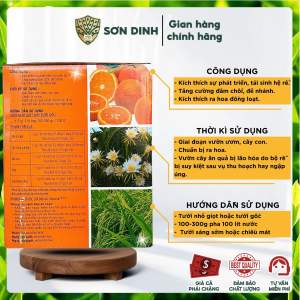 Phân bón lá cao cấp Npk-vi lượng 13-40-13+TE Vĩnh Thạnh tạo mầm kích ra hoa đồng loạt