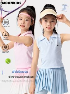 Moonkids | Sports Polo Sleeveless Top for Girls
