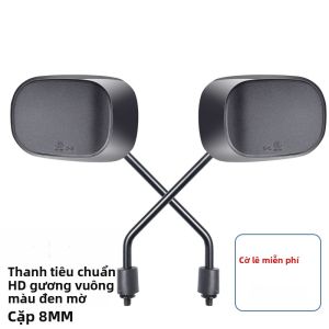 Gương Chiếu Hậu Xe Đạp Điện Vuông Độ Nét Cao Gương Phản Chiếu Phổ Thông Cho Xe Điện Yadea Aima Taosling Green Source