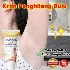 [COD] Krim Penghilang Bulu Permanen Cream Penghilang Bulu Pria Perontok Bulu Ampuh Hair Removal Cream Pencabut Bulu Ketiak Krim Penghilang Pencabutan Rambut Tanpa Stimulasi Pencabutan Rambut Paha Seluruh Tubuh Permanen Aman Tanpa Iritasi 60 gr