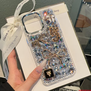 for Honor 200 400 90 70 Lite Smart X9D X7D X7C X9C Magic 6 8 pro X6A X8A X9A X9B X8B X7B Rhinestone Phone Case Elegant