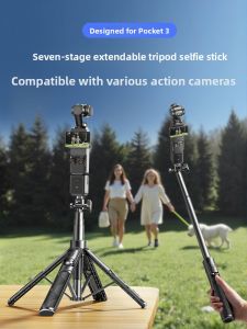 Why Kid | Handheld Selfie Stick Extendable Tripod Stand for DJI Pocket 3 Osmo 360
