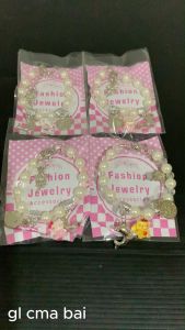 STIPA Gelang Mote Charm Karakter Manik Putih White Color Bangle Tangan Beads San rio LZ