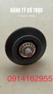 Bộ trục + Bánh tỳ đỡ lồng máy sấy Whirlpool