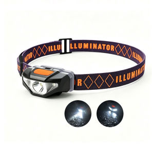 Powerfull Mini Headlamp White Light LED Fishing Headlight 3-Mode Waterproof Head Torch Camping Hunting Flashlight Use AA Battery