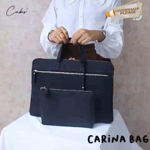 CABS POCKET - Tas Jinjing Laptop Wanita Cantik Kekinian Handbag Laptop Kulit - Carina