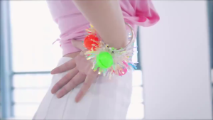 【Hot】 1 pcs Sports Metallic Cheerleader Dance Party Team Match Pom-Pom Cheer up