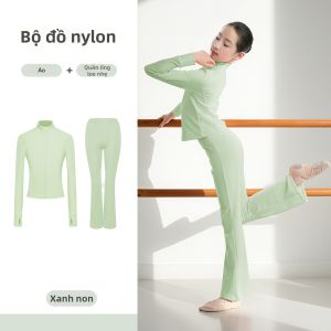 Bộ Đồ Múa Ballet ấm Áp Chất Velvet