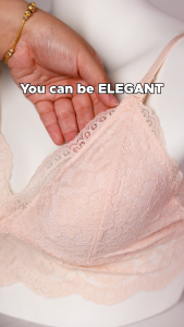 Shapee Lacey Nursing Bralette (Limited Edition Bralette Series) - Wireless Nursing Clip Bralette