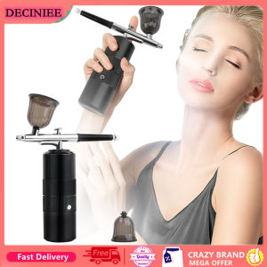 Oxygen Injector Mini Air Compressor Kit Air-Brush PaintSpray Air-brush For Nail Art TattooCraft Cake Nano Fog Mist Sprayer