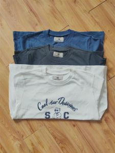 เสื้อยืดคอกลมพิมพ์ลายผ้าฝ้ายแท้ Pure Yuan Comfortable Casual plus Size เสื้อผ้าทำงานฤดูร้อนสำหรับผู้หญิง