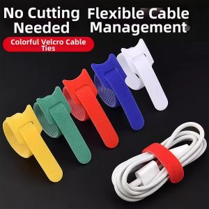 Cable Management Organizer Cable Ties Adhesive Magic Tape