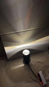 SXH  A beam of light spotlight 10w Outdoor Waterproof Landscape Exterior Wall Round Spotlight cob Spotlight Strip 3 Projection Light