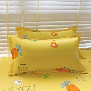 JIFANPAUL | Solid Color Washed Cotton Pillowcase Set 48cmx74cm