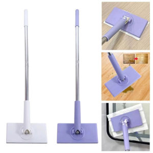 Automatic Face Towel Mop Portable Mini Mop Automatic Paper Towel Replacement Mop for French Window and Dust Removal