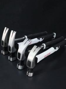 deli | Multifunction Non-slip Shockproof Steel Hammer Hand Tool Magnetic Claw Hammer for Woodworking Automatic Nail Suction Hammer