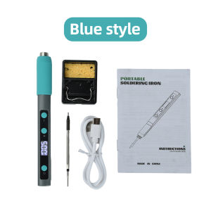 KSD-153 Portable Mini Digital LED C210 Soldering Iron Kit DC 5V 12W with Fast Heating Adjustable TemperatureType-C Plug-in