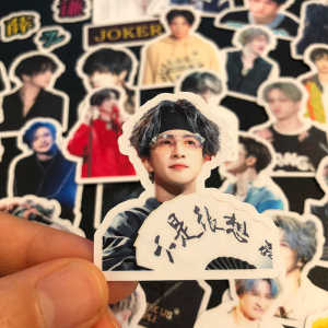 Xue Zhiqian Stickers 32 Pieces High Quality Celebrity Decorative Male Beauty Concert Version Scrapbooking Sticker Decals