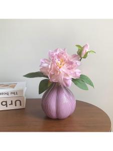 Elegant Garlic Shaped Ceramic Flower Vase
