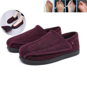 EsHi Diabetic Shoes Autumn Winter Women Shoes Comfortable Breathable Elderly shoes with swollen feet Diabetes Shoes For Men Rubber Sole Big Size 46 47 48 49