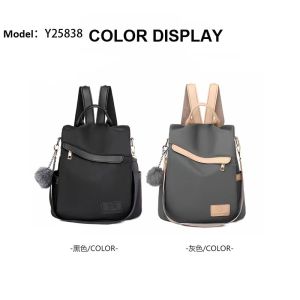 New Korean Version Women Backpack Fashion Simple Anti-theft Travel Backpack Single Shoulder Portable Oxford Cloth Backpack