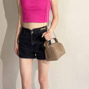 Manluo Tas Wanita Tas tangan Shoulder Bag Sling Bag  Bergaya Hand Bag  Tas selempang yang sederhana dan serbaguna Tas Bahu tunggal