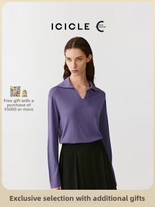 ICICLE | Wool Silk Blend Autumn Pullover