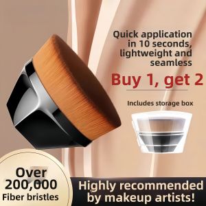 Non-absorbing Foundation Powder Makeup Brush Set