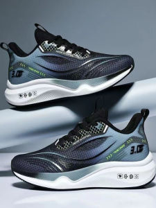 New 2025 Mens Breathable Casual Sports Shoes Lightweight Fashionable Korean Style Running Shoes Low Cut Summer Season