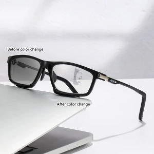 Outdoor Photosensitive Color Change Sports Travel Multi-focus Glasses With Long And Near Dual-purpose Reading Glasses 81304