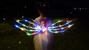 Mainan Anak Electric Fairy Wing Sayap Peri Kupu Kupu