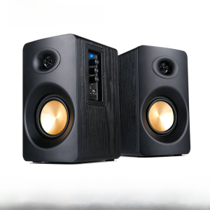 Mingshuo M800 Computer Bookshelf Speaker For Home Desktop 2.0 Active Projector Audio Bluetooth Wooden Multimedia