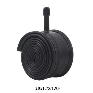 20x1.75/1.95 Inch Electric Bicycle Inner Tube 20*1.75 Inch MTB Road Camera 20 Inch Bike Pneumatic Black Rubber Tires AV Valve