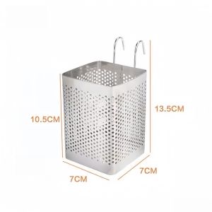 Jiaxu | Wall Mounted Drip Dry New Stainless Steel Chopstick Holder