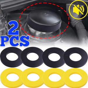 2PCS Car Shock Absorber Gasket Silencer Pad Rubber Bushing Dampers Auto Front Strut Tower Suspension Shock-Absorbing Bearing Washer