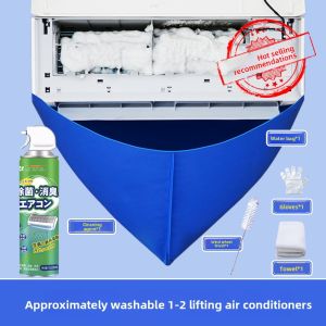 MONLEYTA | Complete Set Japanese Air Conditioner Cleaning Foam Tool Kit For Indoor And Outdoor Units No Rinse Required Household Use