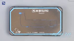 Bộ Khuôn đổ chân viền Mijing Z20Pro đế Nam Châm kèm vỉ 25 in 1 Từ X -> 17Pro Max