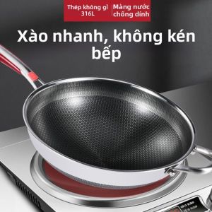 Double-Sided Stainless Steel Cooking Wok