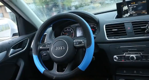 Emika Choice 38cm Perodua Axia Bezza Myvi Alza Aruz Viva Kancil Kembara Kenari Kelisa PU Leather