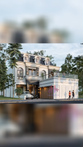 JASA DESAIN RUMAH KLASIK L11.5M