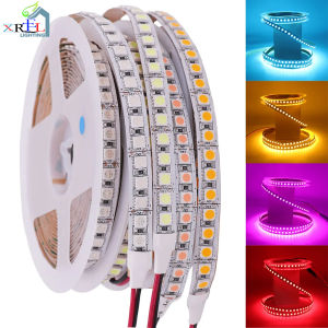 5M LED Strip 12V Waterproof Rgb Tape SMD 5050 Flexible Ribbon Diode 120 LED Lights White Warm White Red Green Blue Pink