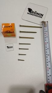 Paku Beton Kuning 1 1/4 1/2 2 3 4 inch Tembok Dinding Concrete Nail DAIWA