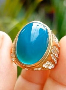 [ NON COD ] CINCIN BATU BACAN MAJIKO NATURAL ( HIGH QUALITY ) PERAK MURNI