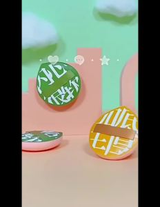 ZEO Air Cushion Makeup Puff For Foundation Thick Blender Wet And Dry Use Makeup Sponge