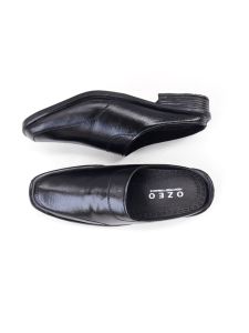 Ozeo - Sepatu Pantofel Pria Dewasa Polos Sandal Pantofel Cowok Sepatu Kulit Formal Kasual Sepatu Kerja L-502