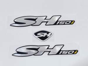 Tem nổi xe Sh ý 150i đời 2008 tặng kèm thông số tem sh ý 125i cao cấp có sẵn keo dán