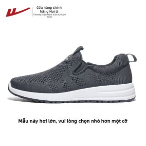 Warrior | Giày Slip-on Nam Lưới Thoáng Khí Đế Mềm