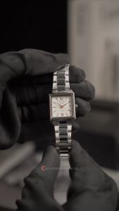Jam Tangan Wanita Christophe Arden CA 2003 LDBSSSLRG White Dial Silver Stainless Steel Strap