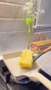 Teflon Tamagoyaki Pan Panci Wajan Penggorengan Telur Anti Lengket Stainless Steel BEST MASTER WARE