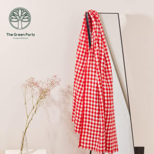 Wool Classic Check Thin Warm Scarf